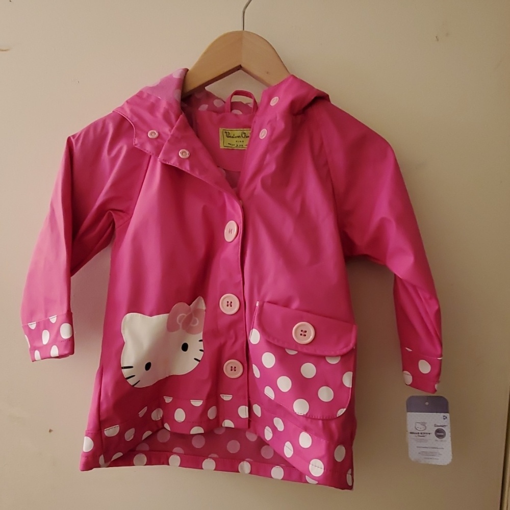 Girls Hello Kitty Raincoat
